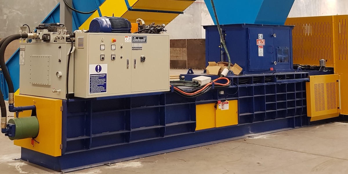 Closed Door Balers Semi Automatic