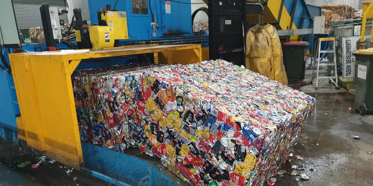 Twin Ram Baler